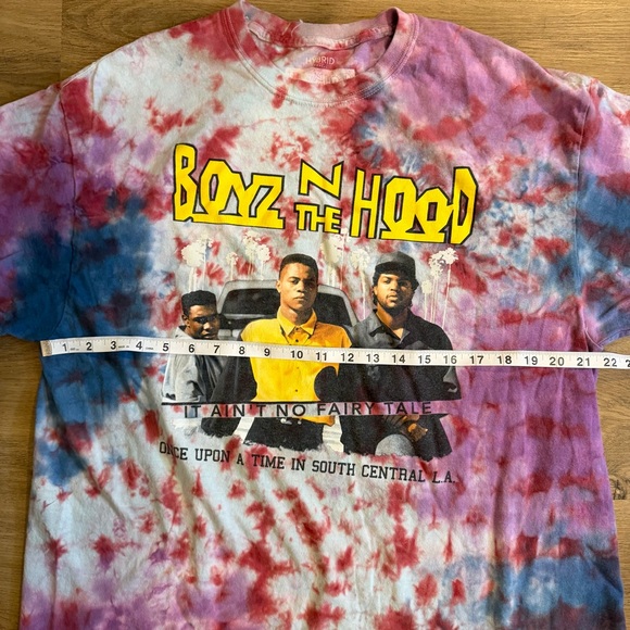 Boyz N the Hood Tie Dye Graphic Tee XL | Hybrid Apparel - Picture 4 of 5